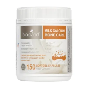 Milk Calcium Bone Care BioIsland Viên uống bổ sung canxi 150 viên