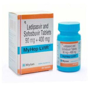 Myhep Lvir Mylan điều trị viêm gan C (28 viên)