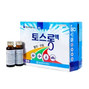 Nước uống say xe Toslong Dongsung Giảm căng thẳng mệt mỏi 30 chai