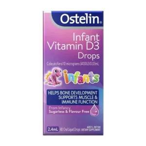 Ostelin Infant Vitamin D3 Drops Nhỏ giọt 2.4ml