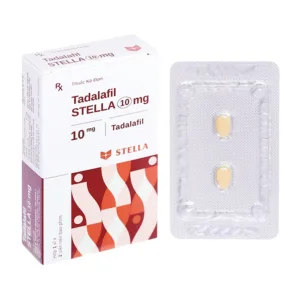 Tadalafil Stella 10mg Điều trị rối loạn cương dương (2 Viên)