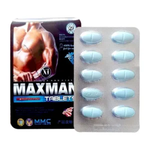 Viên uống tăng cường sinh lý nam Maxman 3800mg 10 viên