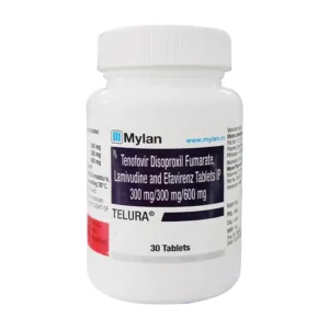 Telura Mylan Điều trị nhiễm HIV (30 viên)