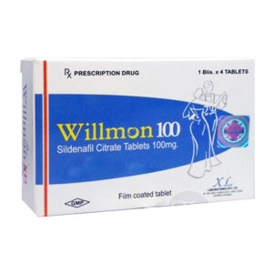 Willmon 100mg Điều trị rối loạn cương dương (4 viên)