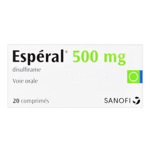 Esperal 500mg Sanofi Điều trị nghiện rượu (20 viên)