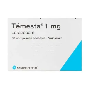 Temesta 1mg - Điều trị các chứng lo âu, mất ngủ (30 viên)