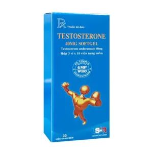 Testosterone 40mg Softgel Usarichpharm (30 viên)