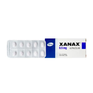 Xanax 0.5mg Pfizer Điều trị lo lắng, mất ngủ (100 viên)