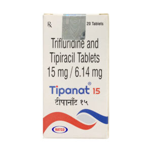 Tipanat 15mg Natco - Điều trị ung thư dạ dày và đại trực tràng (20 viên)