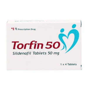Torfin 50mg Điều trị rối loạn cương dương (4 viên)