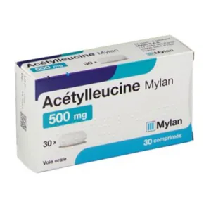 Acetylleucine 500mg Mylan Điều trị cơn chóng mặt (30 viên)