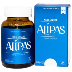 Alipas Men’s Ginseng Ecogreen Hỗ trợ tăng cường sức khỏe sinh lý (30 viên)