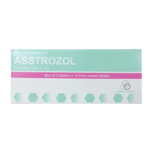 Asstrozol 1mg Assopharma Điều trị ung thư (28 viên)