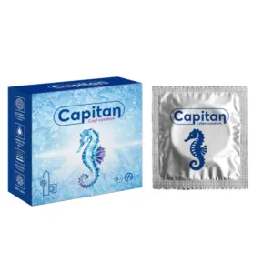 Bao cao su Capitan Cool Mát lạnh siêu mỏng (3 cái)