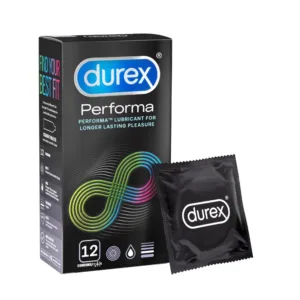 Bao cao su Durex Performa kéo dài thời gian 12 cái