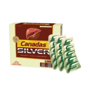 Canadas Silver Viên uống Bổ gan hạ men gan 60 viên
