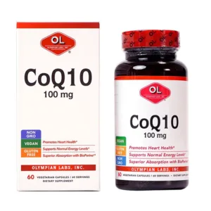 CoQ10 100mg Olympian Labs Viên uống bổ tim mạch 60 viên