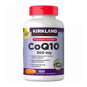 CoQ10 300mg Kirkland Viên uống bổ tim mạch 100 viên