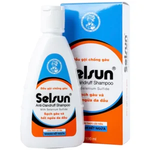 Dầu gội chống gàu Selsun Rohto Sạch gàu và hết ngứa da đầu 100ml