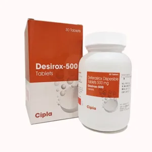 Desirox 500mg Cipla - Điều trị tình trạng thừa sắt (30 viên)