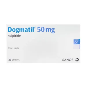 Dogmatil 50mg Sanofi Ðiều trị ngắn hạn các triệu chứng lo âu (30 viên)