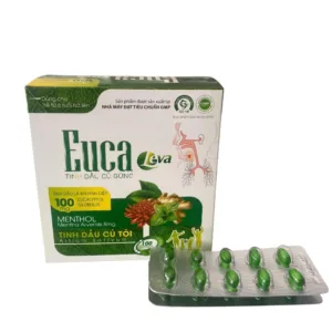 Euca Leva Giúp giảm ho, long đờm, viêm họng 100 Viên