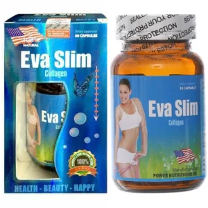 Viên uống giảm cân Eva Slim Collagen 30 viên