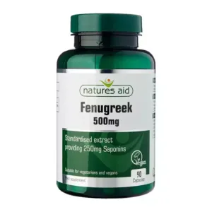 Fenugreek 500mg Natures Aid Viên uống lợi sữa 90 viên