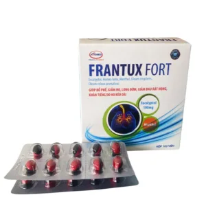 Frantux Fort  Giúp bổ phế, giảm ho, long đờm 100 viên