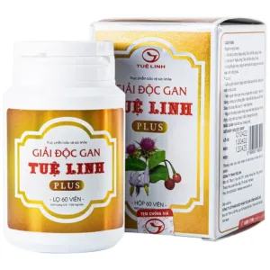 Giải Độc Gan Tuệ Linh Plus Hỗ trợ giải độc gan, tăng cường chức năng gan 60 viên