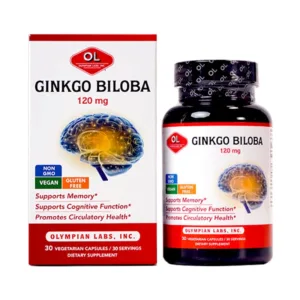Ginkgo Biloba 120mg Olympian Labs Viên uống bổ não (30 viên)