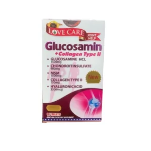 Glucosamine + Collagen Type II Love Care Viên uống bổ xương khớp 90 viên