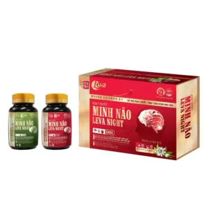 Hoạt Huyết Minh Não Leva Night  Hỗ trợ hoạt huyết, tăng tuần hoàn máu não 60 viên