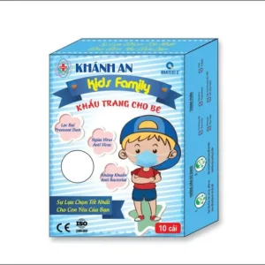Khẩu Trang 3D Trẻ Em Khánh An 10 cái