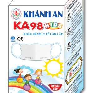 Khẩu trang y tế KA98 Kids Khánh An 30 cái