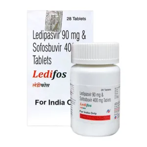 Ledifos 90mg/400mg điều trị viêm gan (28 viên)