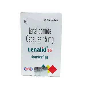 Lenalid 15mg Natco Điều trị bệnh nhân đa u tủy (30 viên)