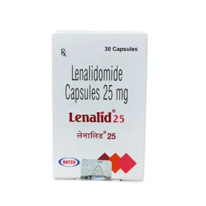 Lenalid 25mg Natco Điều trị bệnh nhân đa u tủy (30 viên)