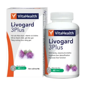 Livogard 3Plus VitaHealth – Viên uống bổ gan (60 viên)