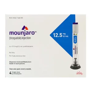Mounjaro 12.5mg/0.5ml Lilly - Điều trị Bệnh đái tháo đường týp 2 (4 Bút)