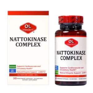 Nattokinase Complex Olympian Labs Viên uống hỗ trợ đột quỵ 30 viên