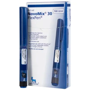 NovoMix 30 FlexPen 100IU/ml bút tiêm trị đái tháo đường (5 cây)