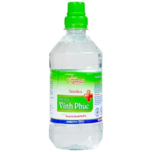 Nước muối Vĩnh Phúc Natri Clorid 0.9% 500ml