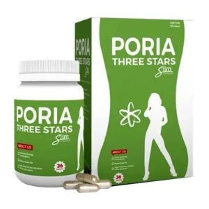 Viên uống giảm cân Poria Three Star Slim 36 viên