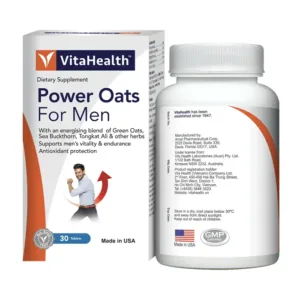 Power Oats For Men VitaHealth Viên uống sinh lý nam 30 viên