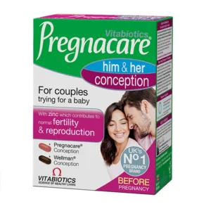 Pregnacare Him & Her Conception Vitabiotics Viên uống tăng khả năng thụ thai 60 viên