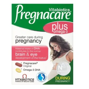 Pregnacare Plus Omega 3 Vitabiotics Bổ sung vitamin khoáng chất cho bà bầu 56 viên