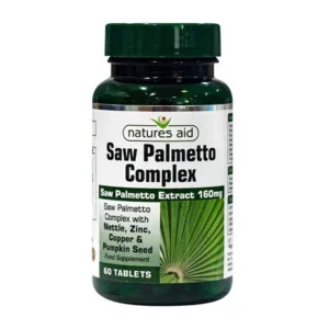 Saw Palmetto Complex Natures Aid Viên uống hỗ trợ tuyến tiền liệt 60 Viên
