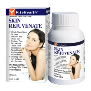 Skin Rejuvenate VitaHealth Viên uống sáng đẹp da 60 viên