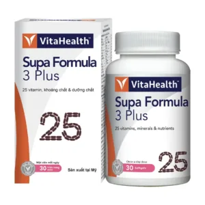 Supa Formula 3 Plus VitaHealth Bổ sung vitamin và khoáng chất 30 viên